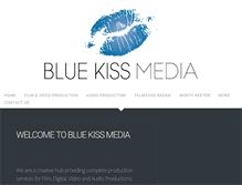 Tablet Screenshot of bluekissmedia.com